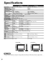 Предварительный просмотр 30 страницы Panasonic TC26LX70L - 26" LCD TV Operating Instructions Manual