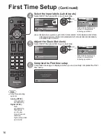 Предварительный просмотр 16 страницы Panasonic TC42PC2 - 42" PLASMA TV Operating Instructions Manual