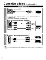 Preview for 10 page of Panasonic TCL22X2 - 22" LCD TV Instrucciones De Operación