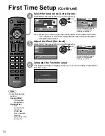 Preview for 14 page of Panasonic TCL22X2 - 22" LCD TV Operating Instructions Manual