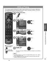 Предварительный просмотр 25 страницы Panasonic TCL22X2 - 22" LCD TV Operating Instructions Manual