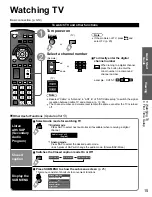 Preview for 15 page of Panasonic TCL32U22 - 32" LCD TV Operating Instructions Manual