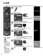 Preview for 32 page of Panasonic TCL32U22 - 32" LCD TV Operating Instructions Manual