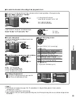 Preview for 33 page of Panasonic TCL32U22 - 32" LCD TV Operating Instructions Manual