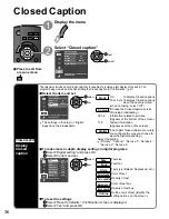 Preview for 36 page of Panasonic TCL32U22 - 32" LCD TV Operating Instructions Manual