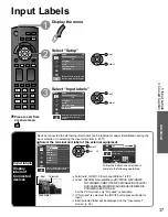 Preview for 37 page of Panasonic TCL32U22 - 32" LCD TV Operating Instructions Manual