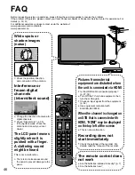 Preview for 46 page of Panasonic TCL32U22 - 32" LCD TV Operating Instructions Manual