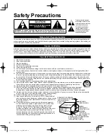 Preview for 4 page of Panasonic TCL32U3 - 32" LCD TV Owner'S Manual