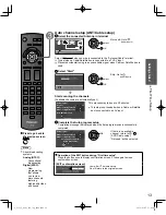 Preview for 13 page of Panasonic TCL32U3 - 32" LCD TV Owner'S Manual