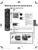 Preview for 19 page of Panasonic TCL32U3 - 32" LCD TV Owner'S Manual