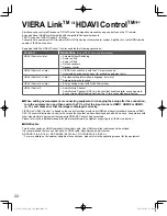 Preview for 22 page of Panasonic TCL32U3 - 32" LCD TV Owner'S Manual