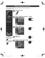 Preview for 24 page of Panasonic TCL32U3 - 32" LCD TV Owner'S Manual