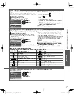 Preview for 27 page of Panasonic TCL32U3 - 32" LCD TV Owner'S Manual