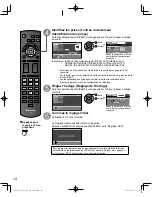 Preview for 106 page of Panasonic TCL32U3 - 32" LCD TV Owner'S Manual