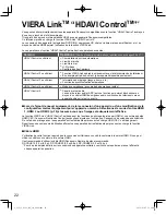 Preview for 114 page of Panasonic TCL32U3 - 32" LCD TV Owner'S Manual