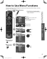 Preview for 27 page of Panasonic TCL37D2 - 37" LCD TV Operating Instructions Manual