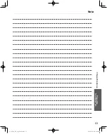 Preview for 111 page of Panasonic TCL37D2 - 37" LCD TV Operating Instructions Manual