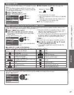 Preview for 27 page of Panasonic TCL37U3 - 37" LCD TV Owner'S Manual