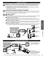 Предварительный просмотр 31 страницы Panasonic TCP50VT20 - 50" 3D PLASMA TV Manual De Instrucciones