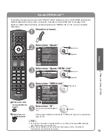 Предварительный просмотр 35 страницы Panasonic TCP50VT20 - 50" 3D PLASMA TV Manual De Instrucciones