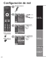 Предварительный просмотр 48 страницы Panasonic TCP50VT20 - 50" 3D PLASMA TV Manual De Instrucciones