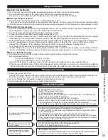 Предварительный просмотр 25 страницы Panasonic TCP58VT25 - 58" 3D PLASMA TV Operating Instructions Manual