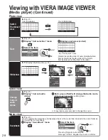 Предварительный просмотр 28 страницы Panasonic TCP58VT25 - 58" 3D PLASMA TV Operating Instructions Manual