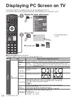 Предварительный просмотр 36 страницы Panasonic TCP58VT25 - 58" 3D PLASMA TV Operating Instructions Manual