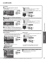 Предварительный просмотр 49 страницы Panasonic TCP58VT25 - 58" 3D PLASMA TV Operating Instructions Manual