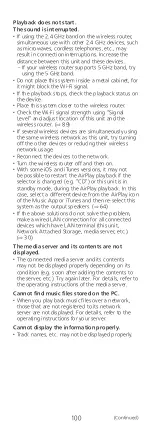 Preview for 100 page of Panasonic Technics OTTAVA f SC-C70MK2 Operating Instructions Manual