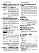 Preview for 3 page of Panasonic Technics SL-1300 Operating Instructions Manual