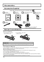 Предварительный просмотр 10 страницы Panasonic TENTATIVE TH-65VX300U Operating Instructions Manual