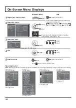 Предварительный просмотр 24 страницы Panasonic TENTATIVE TH-65VX300U Operating Instructions Manual