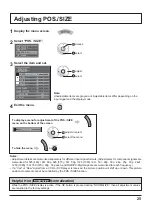 Предварительный просмотр 25 страницы Panasonic TENTATIVE TH-65VX300U Operating Instructions Manual