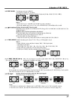 Предварительный просмотр 27 страницы Panasonic TENTATIVE TH-65VX300U Operating Instructions Manual