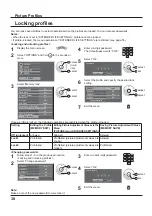 Предварительный просмотр 38 страницы Panasonic TENTATIVE TH-65VX300U Operating Instructions Manual