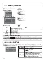 Предварительный просмотр 40 страницы Panasonic TENTATIVE TH-65VX300U Operating Instructions Manual