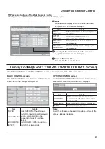 Предварительный просмотр 67 страницы Panasonic TENTATIVE TH-65VX300U Operating Instructions Manual