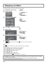 Предварительный просмотр 72 страницы Panasonic TENTATIVE TH-65VX300U Operating Instructions Manual