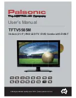 Preview for 1 page of Panasonic TFTV5585M User Manual