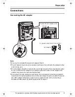 Предварительный просмотр 9 страницы Panasonic TG2480S Operating Instructions Manual