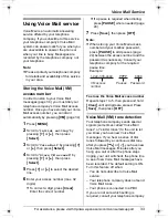 Preview for 33 page of Panasonic TG2480S Operating Instructions Manual