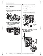 Preview for 44 page of Panasonic TG2480S Operating Instructions Manual