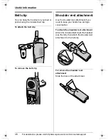 Preview for 46 page of Panasonic TG2480S Operating Instructions Manual