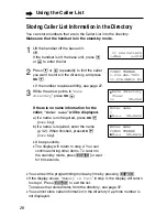 Preview for 28 page of Panasonic TG2550 - 2.4 Gigarange Cordless Phone Operating Instructions Manual