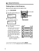 Preview for 34 page of Panasonic TG2550 - 2.4 Gigarange Cordless Phone Operating Instructions Manual