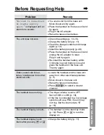 Preview for 49 page of Panasonic TG2550 - 2.4 Gigarange Cordless Phone Operating Instructions Manual