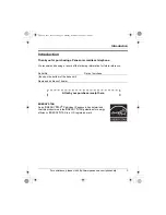 Preview for 3 page of Panasonic TG2620W Operating Instructions Manual