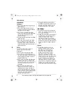 Preview for 8 page of Panasonic TG2620W Operating Instructions Manual