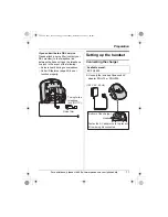 Preview for 11 page of Panasonic TG2620W Operating Instructions Manual